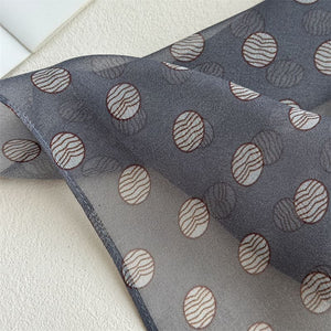 MaraSilk Pure Mulberry Silk Scarf - Oblong Georgette MS1026