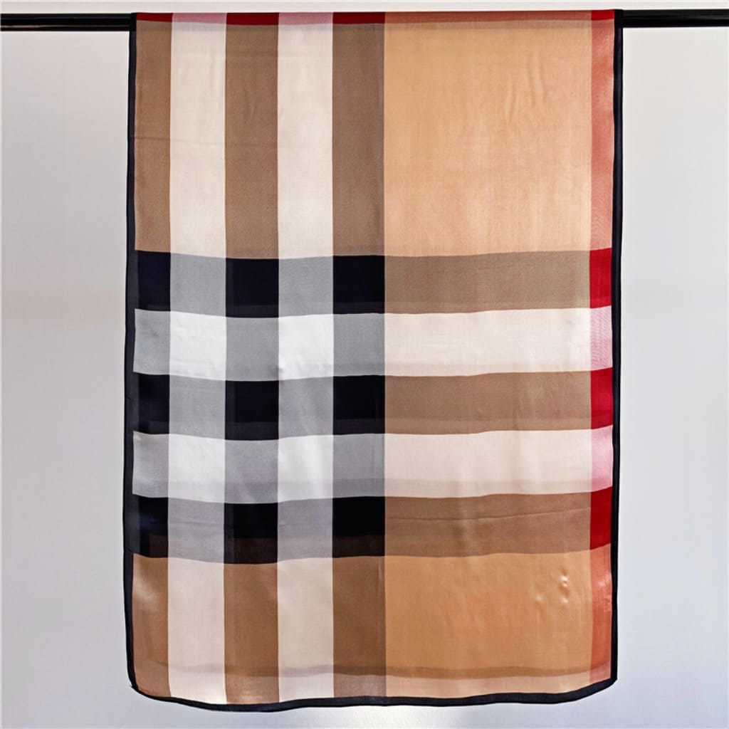 MaraSilk Pure Mulberry Silk Scarf - Oblong Georgette MS572 71" x 26" MS57201