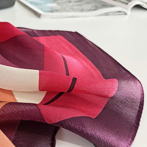 MaraSilk Pure Mulberry Silk Scarf - Oblong Georgette MS573