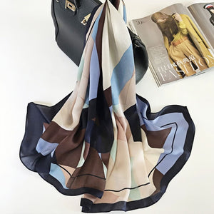 MaraSilk Pure Mulberry Silk Scarf - Oblong Georgette MS573