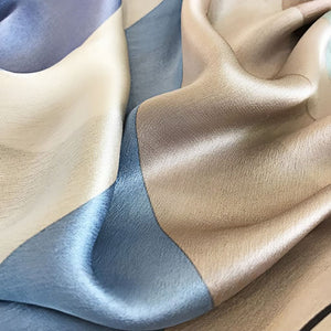 MaraSilk Pure Mulberry Silk Scarf - Oblong Georgette MS573