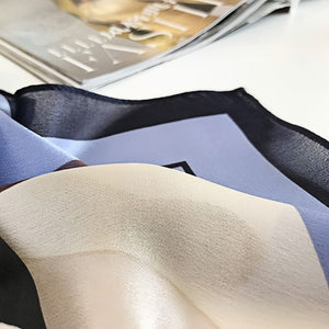 MaraSilk Pure Mulberry Silk Scarf - Oblong Georgette MS573