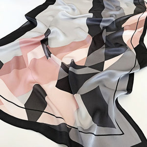 MaraSilk Pure Mulberry Silk Scarf - Oblong Georgette MS573