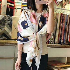 MaraSilk Pure Mulberry Silk Scarf - Oblong Georgette MS574