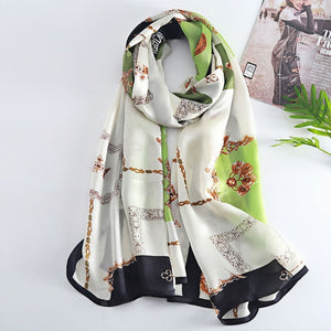 MaraSilk Pure Mulberry Silk Scarf - Oblong Georgette MS574