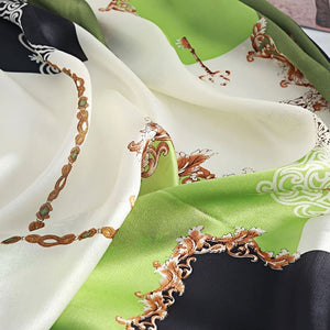 MaraSilk Pure Mulberry Silk Scarf - Oblong Georgette MS574