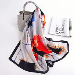 MaraSilk Pure Mulberry Silk Scarf - Oblong Georgette MS574 71" x 26" MS57404