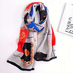 MaraSilk Pure Mulberry Silk Scarf - Oblong Georgette MS574