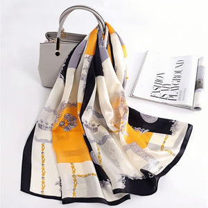 MaraSilk Pure Mulberry Silk Scarf - Oblong Georgette MS574 71" x 26" MS57402