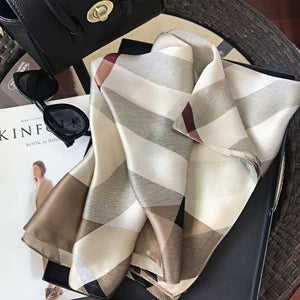 MaraSilk Pure Mulberry Silk Scarf - Oblong Georgette MS575