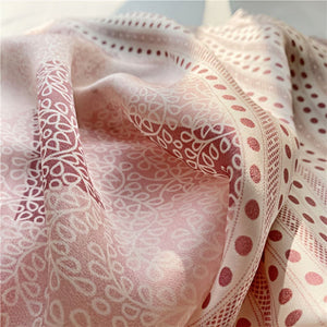 MaraSilk Pure Mulberry Silk Scarf - Oblong Georgette MS576