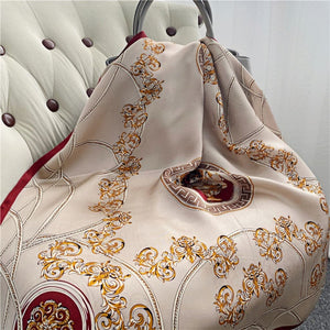 MaraSilk Pure Mulberry Silk Scarf - Oblong Georgette MS577