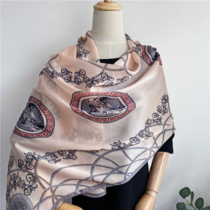 MaraSilk Pure Mulberry Silk Scarf - Oblong Georgette MS577