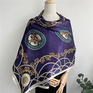 MaraSilk Pure Mulberry Silk Scarf - Oblong Georgette MS577