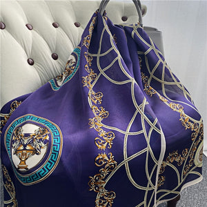 MaraSilk Pure Mulberry Silk Scarf - Oblong Georgette MS577