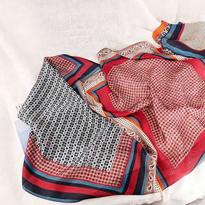 MaraSilk Pure Mulberry Silk Scarf - Oblong Georgette MS579