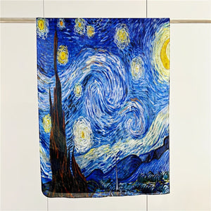 MaraSilk Pure Mulberry Silk Scarf - Oblong Georgette MS581