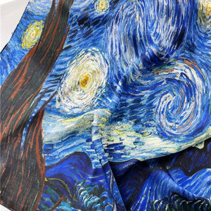 MaraSilk Pure Mulberry Silk Scarf - Oblong Georgette MS581