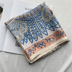 MaraSilk Pure Mulberry Silk Scarf - Oblong Georgette MS582 71" x 26" MS58202