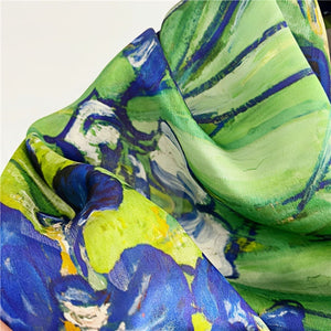 MaraSilk Pure Mulberry Silk Scarf - Oblong Georgette MS583