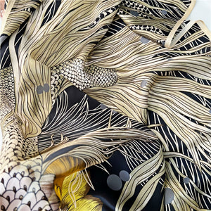 MaraSilk Pure Mulberry Silk Scarf - Oblong Georgette MS584