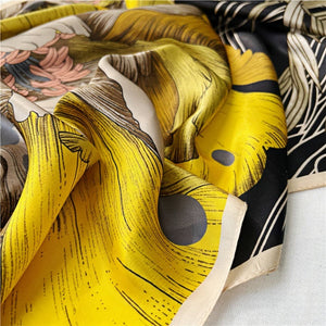 MaraSilk Pure Mulberry Silk Scarf - Oblong Georgette MS584