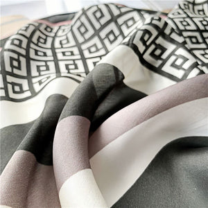 MaraSilk Pure Mulberry Silk Scarf - Oblong Georgette MS585