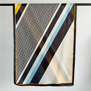 MaraSilk Pure Mulberry Silk Scarf - Oblong Georgette MS585