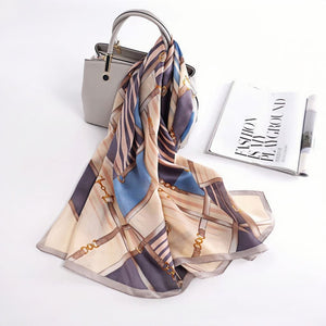 MaraSilk Pure Mulberry Silk Scarf - Oblong Georgette MS587