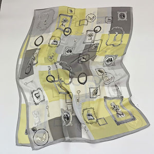 MaraSilk Pure Mulberry Silk Scarf - Oblong Georgette MS588