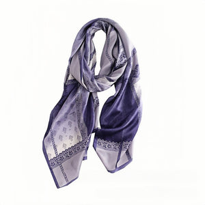 MaraSilk Pure Mulberry Silk Scarf - Oblong Georgette MS589