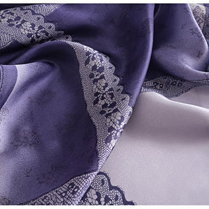 MaraSilk Pure Mulberry Silk Scarf - Oblong Georgette MS589