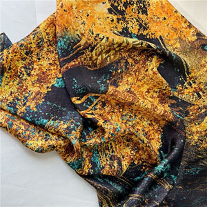 MaraSilk Pure Mulberry Silk Scarf - Oblong Georgette MS590