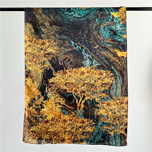 MaraSilk Pure Mulberry Silk Scarf - Oblong Georgette MS590