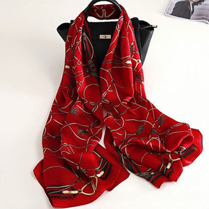 MaraSilk Pure Mulberry Silk Scarf - Oblong Georgette MS591 71" x 26" MS59101