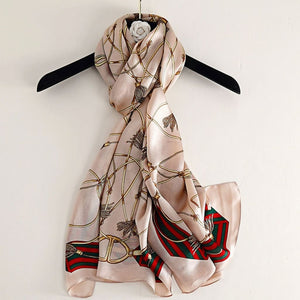 MaraSilk Pure Mulberry Silk Scarf - Oblong Georgette MS591