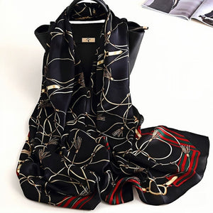 MaraSilk Pure Mulberry Silk Scarf - Oblong Georgette MS591 71" x 26" MS59103