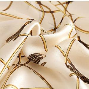 MaraSilk Pure Mulberry Silk Scarf - Oblong Georgette MS591