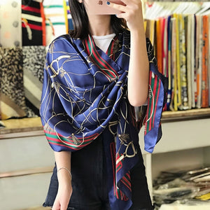 MaraSilk Pure Mulberry Silk Scarf - Oblong Georgette MS591 71" x 26" MS59105