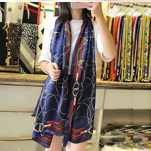 MaraSilk Pure Mulberry Silk Scarf - Oblong Georgette MS591