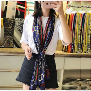 MaraSilk Pure Mulberry Silk Scarf - Oblong Georgette MS591