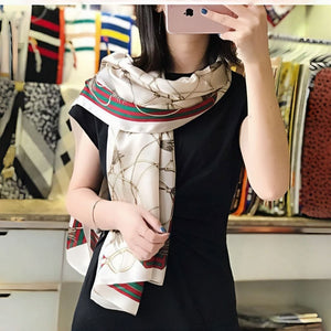 MaraSilk Pure Mulberry Silk Scarf - Oblong Georgette MS591