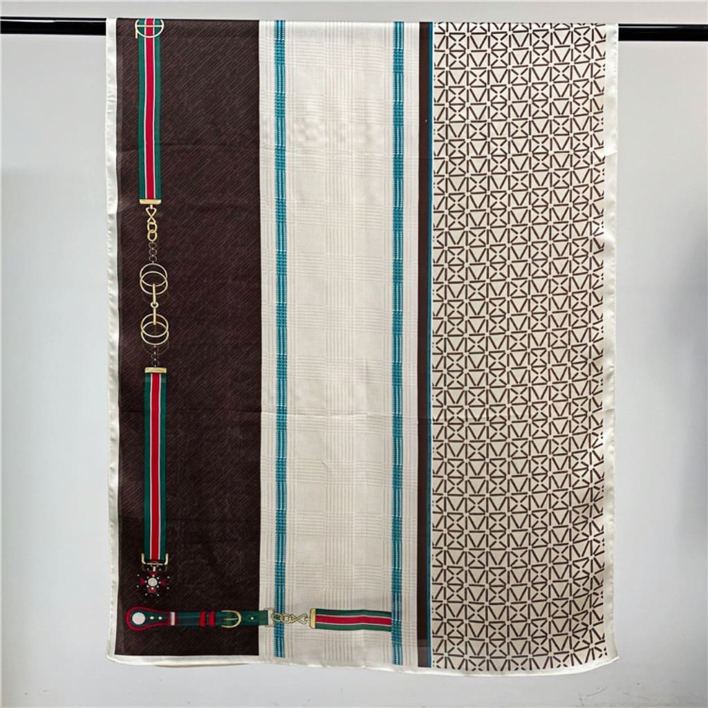 MaraSilk Pure Mulberry Silk Scarf - Oblong Georgette MS594 71" x 26" MS59402