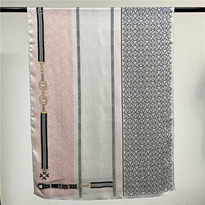 MaraSilk Pure Mulberry Silk Scarf - Oblong Georgette MS594 71" x 26" MS59403