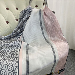 MaraSilk Pure Mulberry Silk Scarf - Oblong Georgette MS594