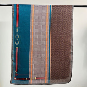 MaraSilk Pure Mulberry Silk Scarf - Oblong Georgette MS594 71" x 26" MS59401