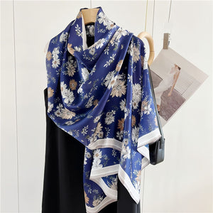 MaraSilk Pure Mulberry Silk Scarf - Oblong Georgette MS595