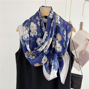 MaraSilk Pure Mulberry Silk Scarf - Oblong Georgette MS595