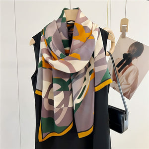 MaraSilk Pure Mulberry Silk Scarf - Oblong Georgette MS595