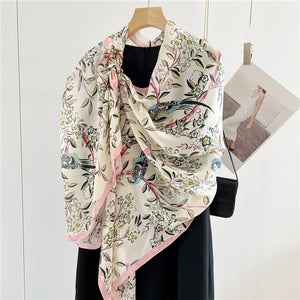 MaraSilk Pure Mulberry Silk Scarf - Oblong Georgette MS595